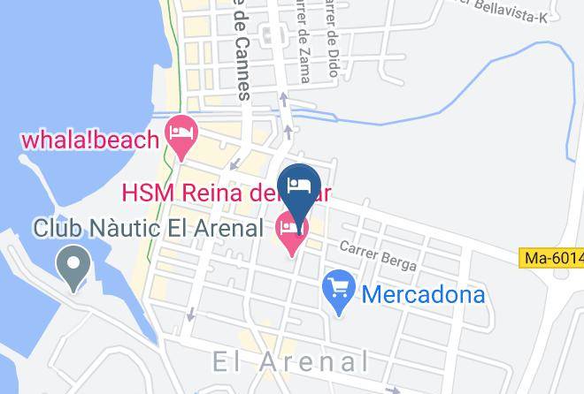 Baleares - Hotel Bluesea Arenal Tower Maps