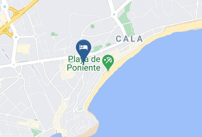 Alicante - Hotel Bluesea Calas Marina Maps