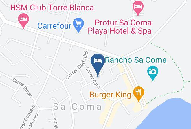 Baleares - Hotel Bluesea Gran Playa Maps