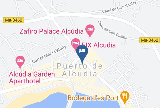 Baleares - Hotel Bluesea Piscis Maps