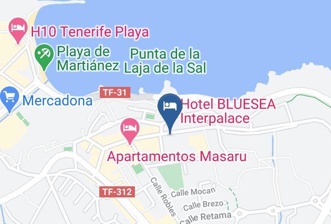Hotel Bluesea Puerto Resort Map