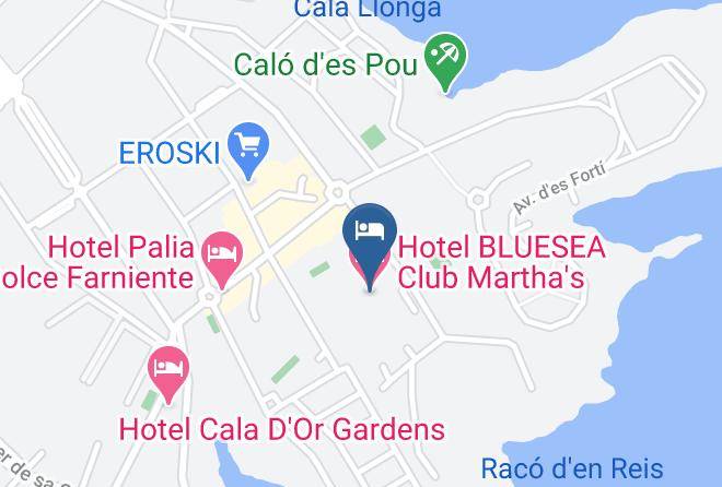 Baleares - Hotel Bluesea Ses Cases D'or Maps
