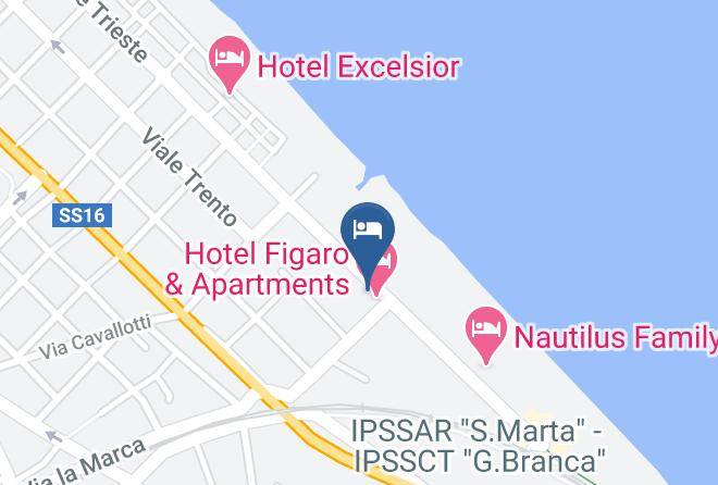 Pesaro And Urbino - Hotel Blumen Maps