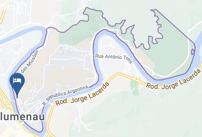 Blumenau - Hotel Blumenhof Maps