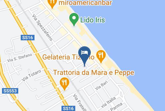 Teramo - Hotel Blurelda Maps