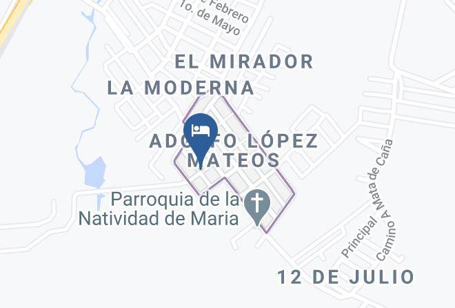 San Juan Bautista Tuxtepec - Hotel Blvd Habitacion Doble Matri Maps