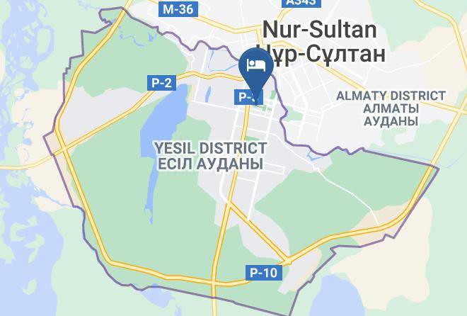 Nur Sultan - Hotel Bm Maps