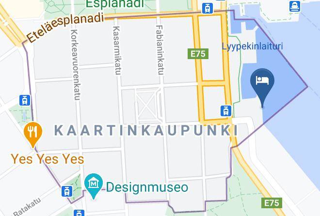 Helsinki - Hotel Boat Isosaari Maps