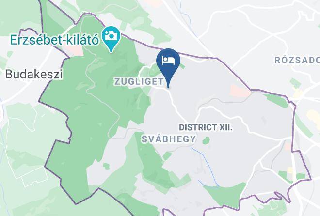 Budapest 12 Kerulet - Hotel Bobbio Kft Maps