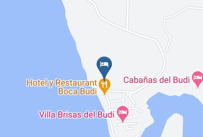 Hotel Boca Budi Map