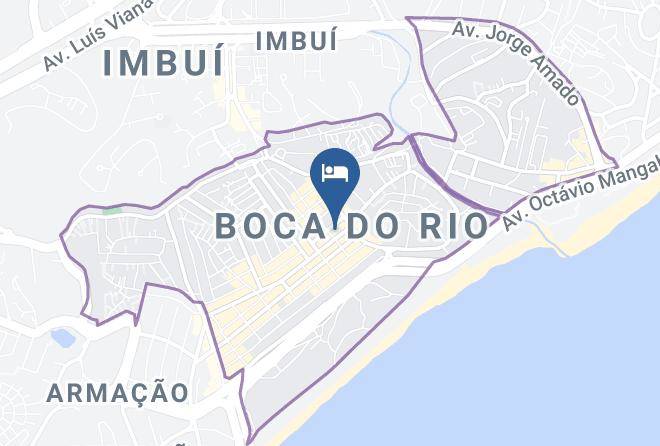 Salvador - Hotel Boca Do Rio Maps