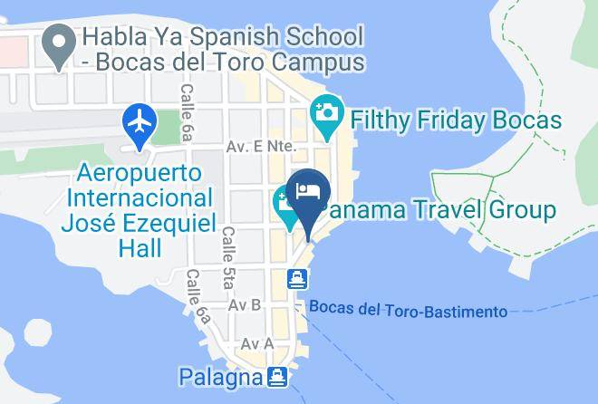 Bocas Del Toro - Hotel Bocas Del Toro Maps