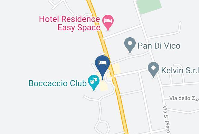 Pisa - Hotel Boccaccio Maps