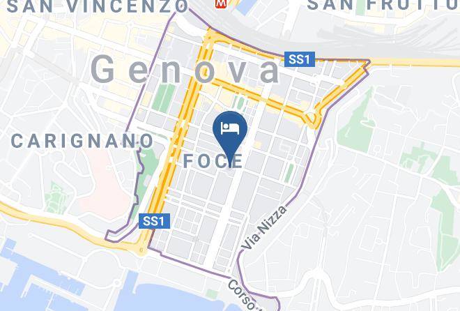 Hotel Boccascena Map