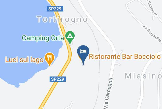 Novara - Hotel Bocciolo Maps