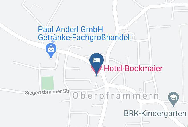 Hotel Bockmaier Map