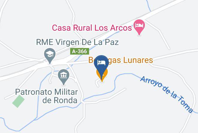 Malaga - Hotel Bodega El Juncal Ronda Maps