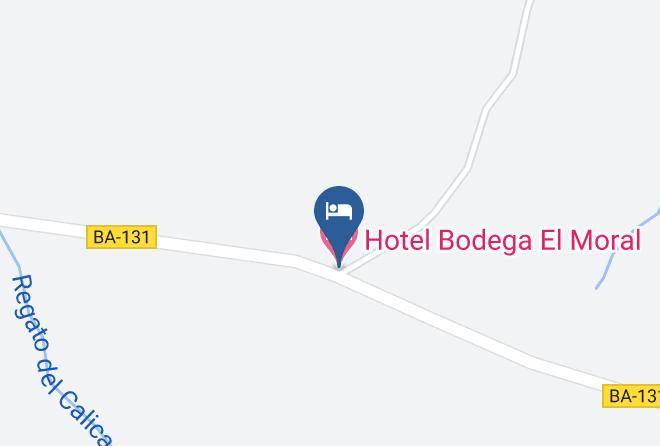 Badajoz - Hotel Bodega El Moral Maps
