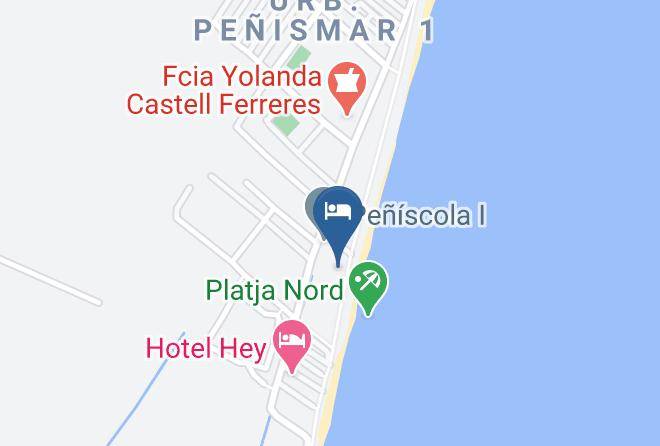 Castellon - Hotel Bodegon De Peniscola Maps