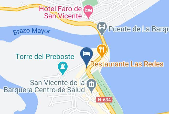 San Vicente De La Barquera - Hotel Boga Boga Maps