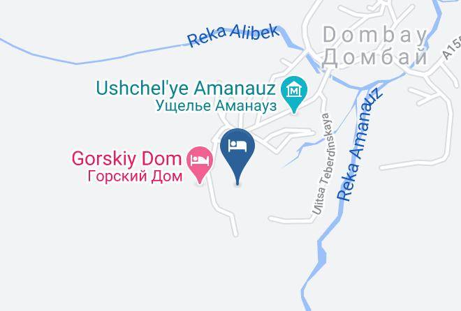Karachayevsk - Hotel Bogdana Maps