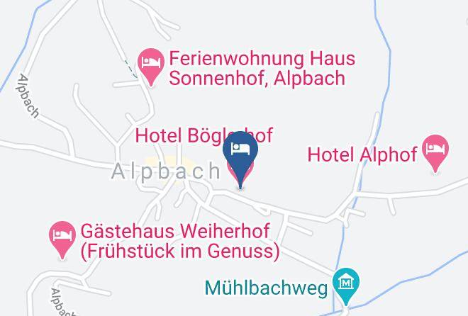 Kufstein - Hotel Boglerhof Maps