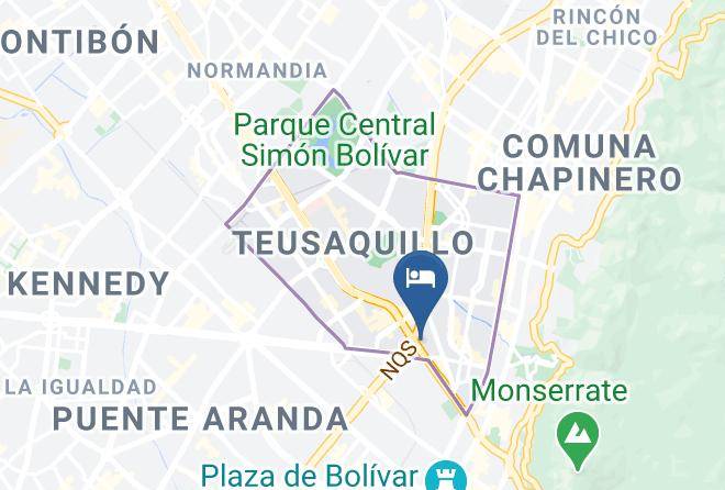Bogota - Hotel Bogota Business 26 Maps