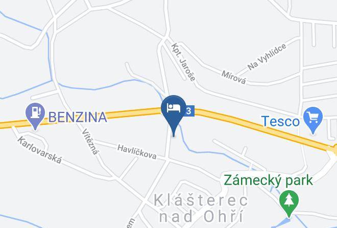Chomutov - Hotel Bohemia Excellent Maps