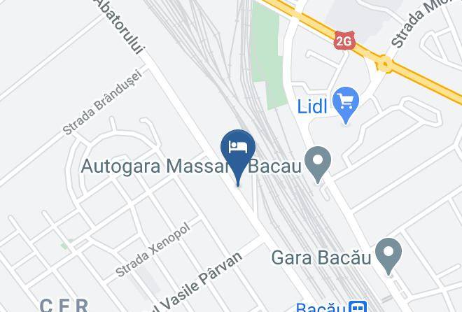 Bacau - Hotel Bohemia Maps