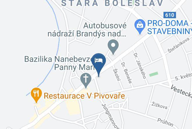 Prague East - Hotel Bohemia Maps