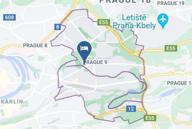 Prague - Hotel Bohemika Maps