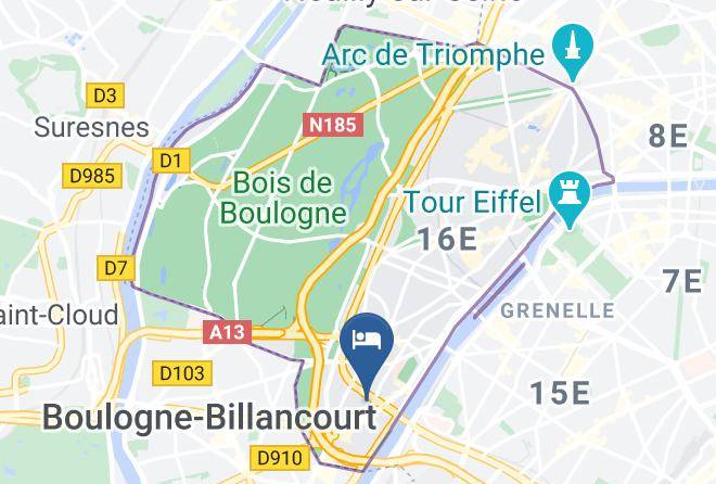 Paris - Hotel Boileau Maps