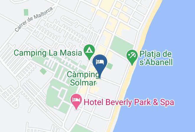 Girona - Hotel Checkin Blanes Maps