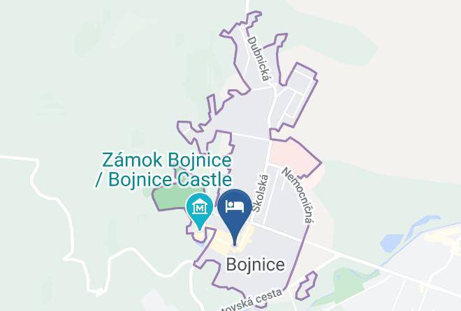 Prievidza - Hotel Bojnicky Vinny Dom Maps