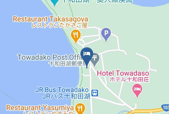 Towada City - Hotel Bojoso Maps