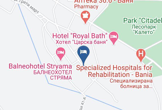Karlovo - Hotel Bojur Maps