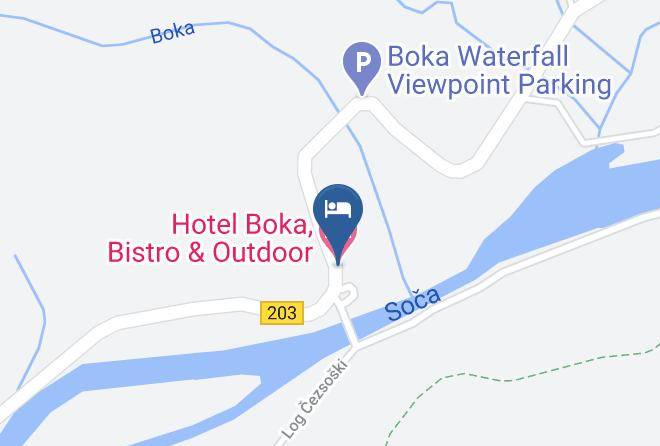 Bovec - Hotel Boka Maps