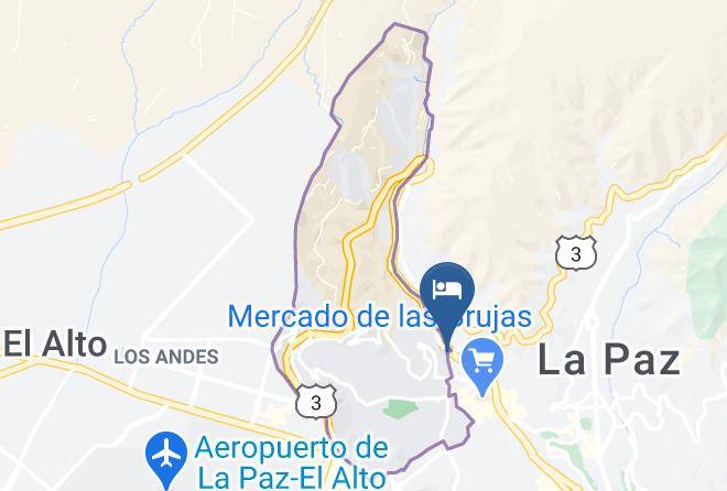 Murillo - Hotel Bolivian Passport Maps