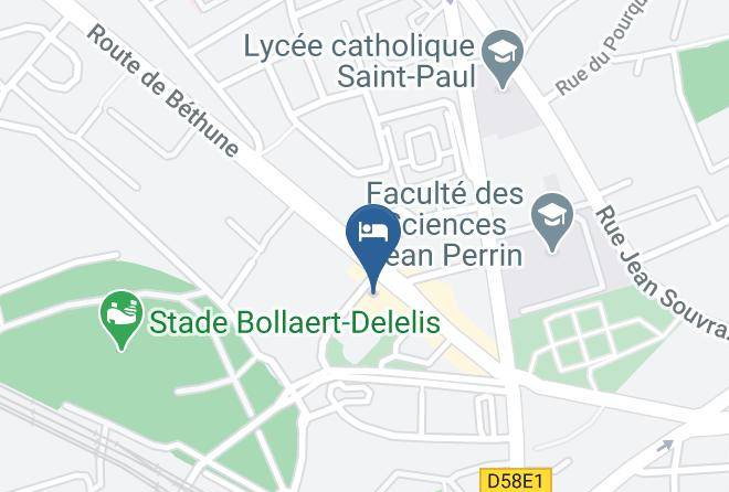 Pas De Calais - Hotel Bollaert Maps