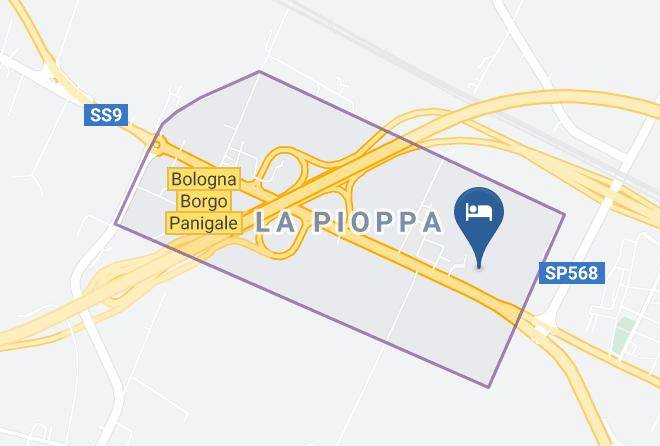 Hotel Bologna Airport Map