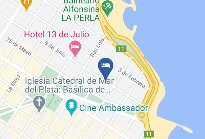 General Pueyrredon Partido - Hotel Bologna Maps