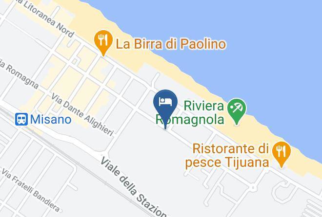 Rimini - Hotel Bologna Maps