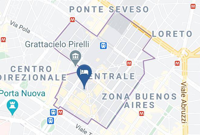 Milan - Hotel Bolzano Maps
