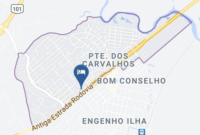 Hotel Bom Conselho Map