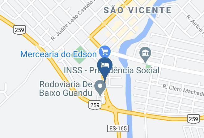 Baixo Guandu - Hotel Bom Destino Maps