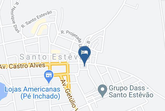 Santo Estevao - Hotel Bom Dia Maps