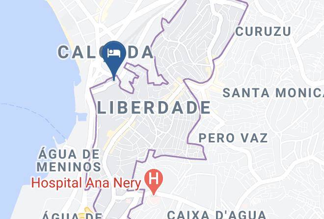 Salvador - Hotel Bom Gosto Maps