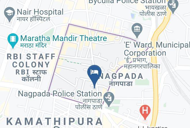 Mumbai - Hotel Bombay International Maps