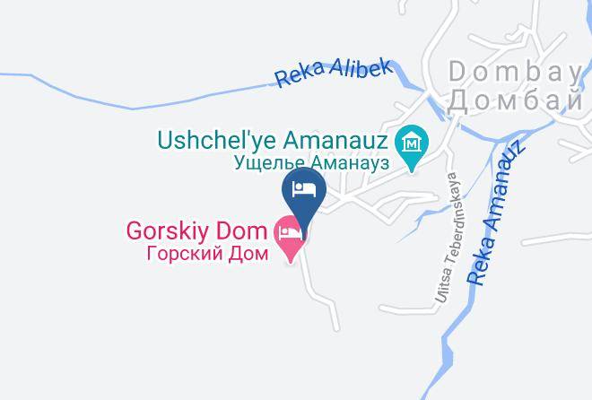 Karachayevsk - Zolotoi Klyuch Hotel Maps