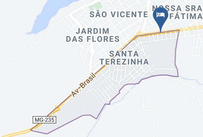 Sao Gotardo - Hotel Bomtempo Maps